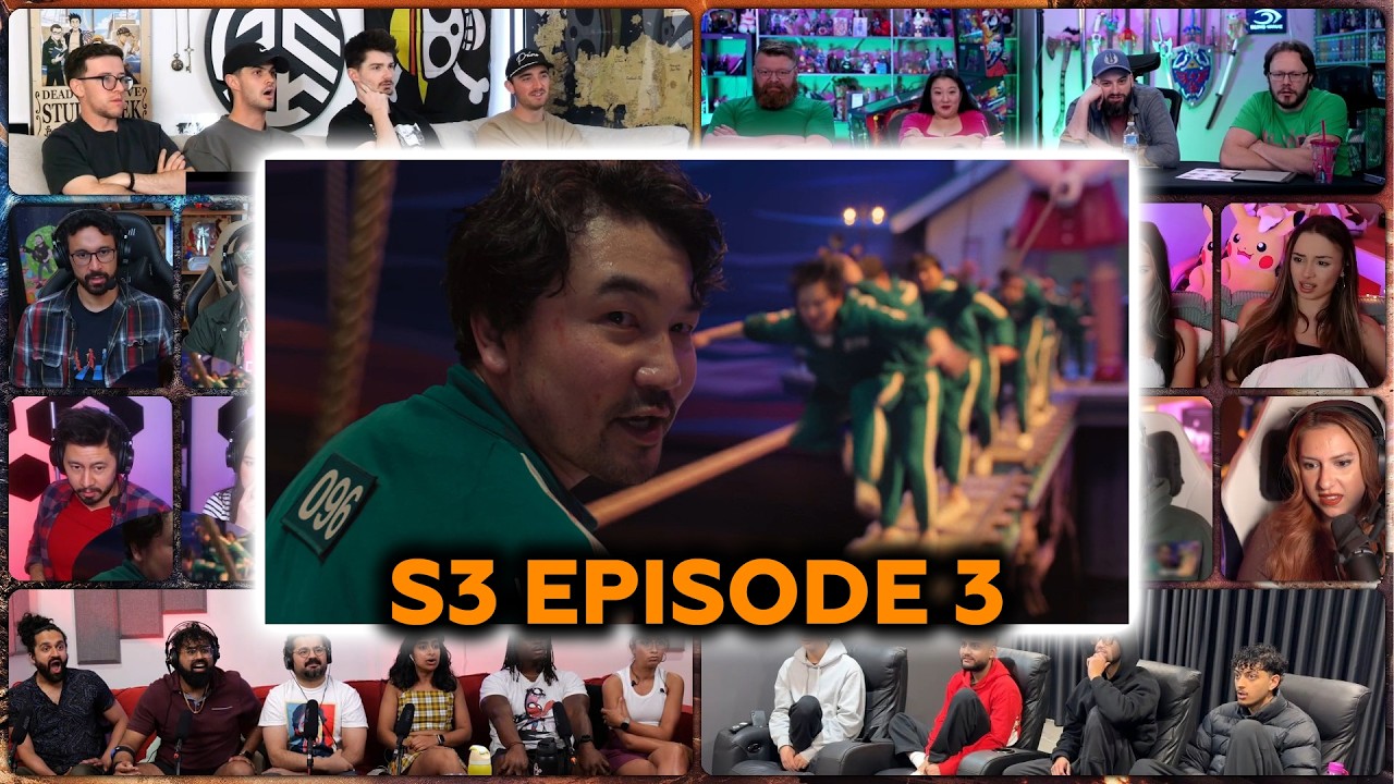 Squid Game Season 3 Episode 3 Reaction Mashup