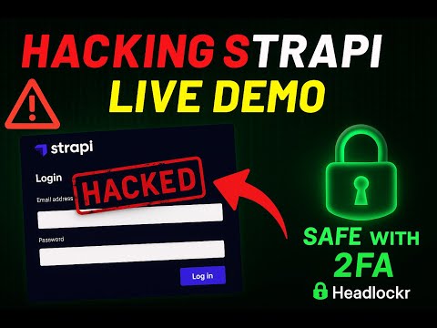 Hacking Strapi v5 Admin Panel: Live demonstration of a MITM attack (and how Headlockr Stops it)