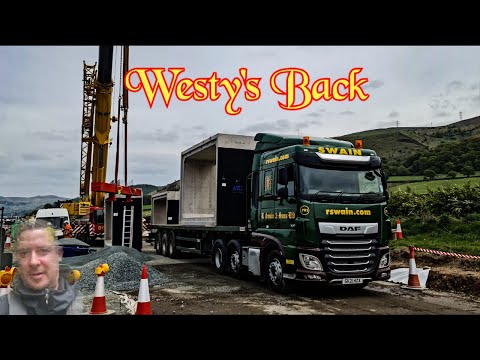 Westys Back..... #trucking #hgv #daf #Flatbed #xf106 #class1