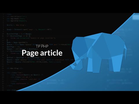 Apprendre le PHP Chapitre 1 Présentation de PHP