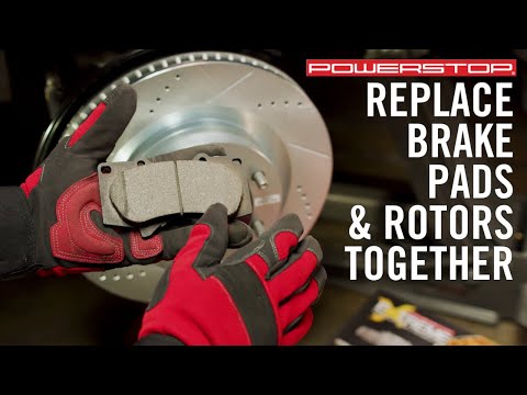 Should You Replace Brake Pads & Rotors Together? Abrasive & Adherent Friction | PowerStop