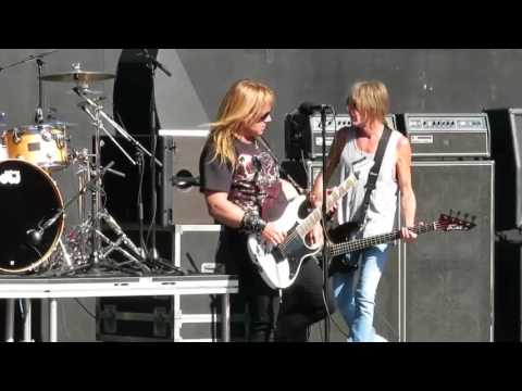 Britny Fox - Girl School Live at the 2016 Hair Nation Festival in Irvine Meadows
