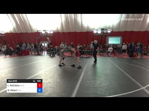 41 Kg Rr Rnd 1 - Lincoln Robideau, Minnesota Vs Benjamin Hilbert, Aviators Wrestling