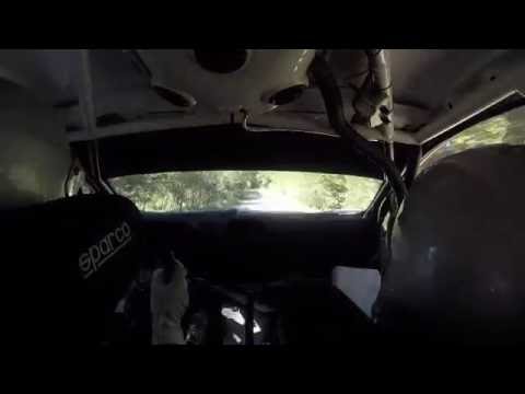 Onboard: Dunalka Pre-Event Test - Larsen/Eriksen - FIA ERC Rally Liepaja 2016