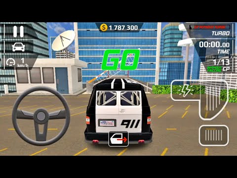 Smash Car Hit Car Driving Simulator - Police 911 Van Driving Impossible City Stunts Android Gameplay