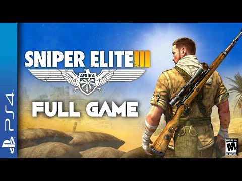 Sniper Elite 3 - Full Gameplay Walkthrough Full Game - PS4 SNIPER GAMES 🎮