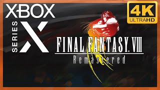 [4K] Final Fantasy VIII Remastered / Xbox Series X Gameplay
