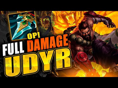 Tiger UDYR Jungle Guide OP One Shot Build Challenger | Educational Indepth