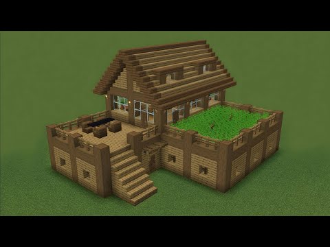 Build Epic Survival House in Minecraft in Minutes!