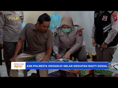 ASN POLRESTA SIDOARJO GELAR BAKSOS PERINGATI HUT KE-54 KORPRI