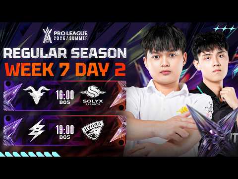 การแข่งขัน RoV Pro League 2026 Summer | รอบเก็บคะแนน Week 7 Day 2