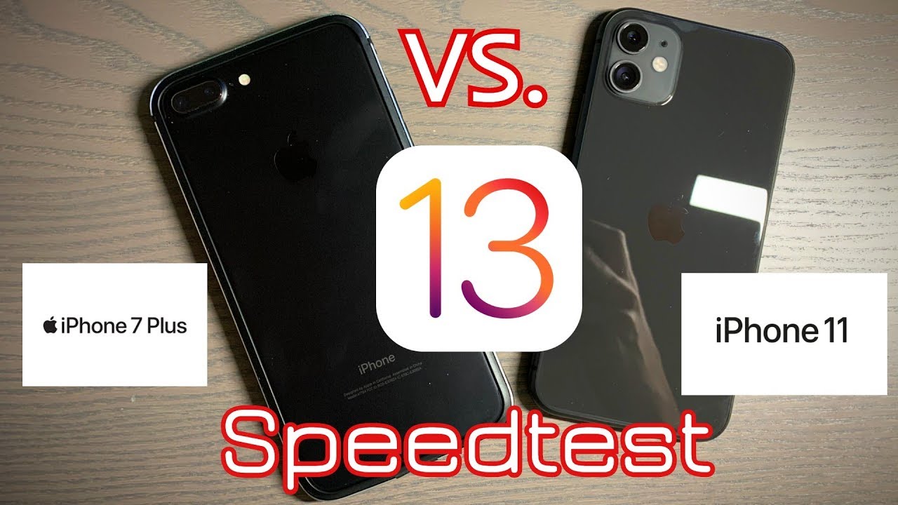 iPhone 7 Plus vs iPhone 11 on iOS 13 Speedtest! (is it worth the upgrade?)