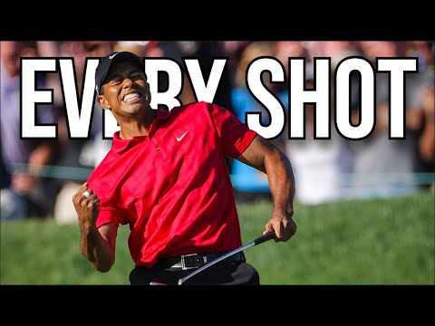 Every shot of Tiger Woods' 2008 US Open final round