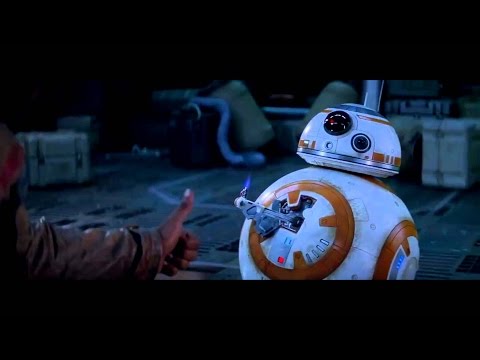 All BB8 sounds e scenes from The Force Awakens