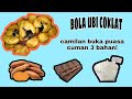 Cemilan buka puasa bola ubi coklat//super simpel Cemilan buka puasa bola ubi coklat//super simpel