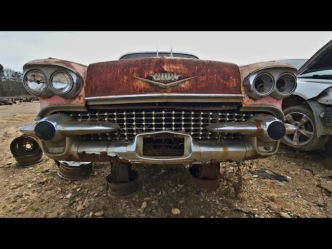1958 Cadillac Sedan DeVille Junkyard Find 