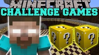 Minecraft: HEROBRINE CHALLENGE GAMES - Lucky Block Mod - Modded Mini-Game