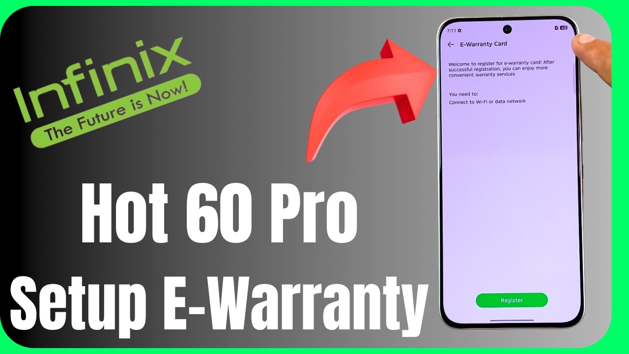 📄 Infinix Hot 60 Pro Setup E-Warranty Tutorial 😱 | Don’t Miss These Settings! 📱🔥