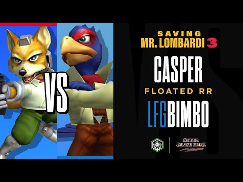 SAVING MR. LOMBARDI 3 - Casper (Fox) vs Bimbo (Falco) - SSBM - Floated RR