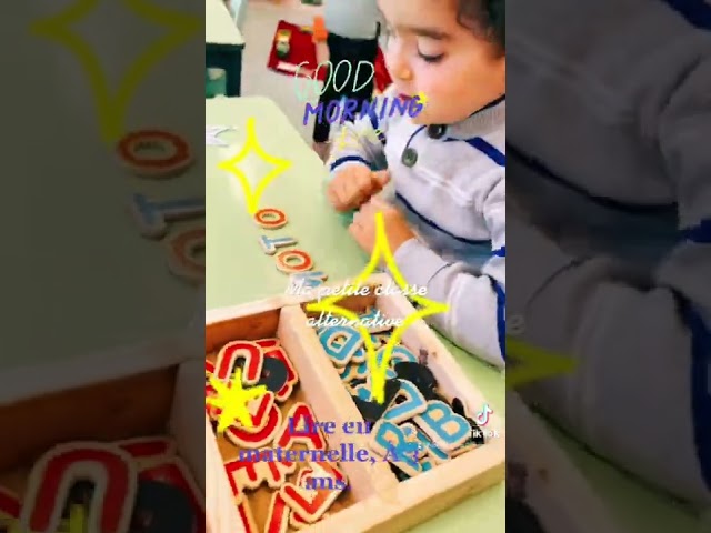 Vídeo relacionado con Coffret Lettres magnétiques: 86 lettres, diagrammes et images en bois aimantés et 1 livret "Une entrée naturellle dans la lecture"