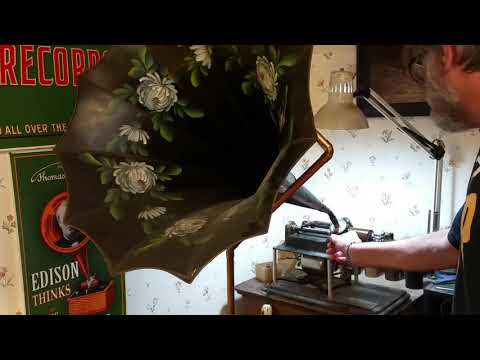 EDISON CUSTOM CYLINDER / BATMAN THEME / 1966 / FIRST TEST