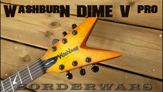 Video thumbnail for Washburn DIME V pro - Dimebag (Pantera)  Vin GRAHAM by BORDERWARS