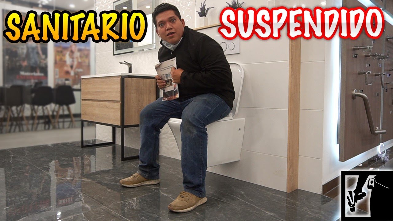🚽 Sanitario FLOTANTE!! - ¿cómo se instala 🚽 || Los Bestauradores