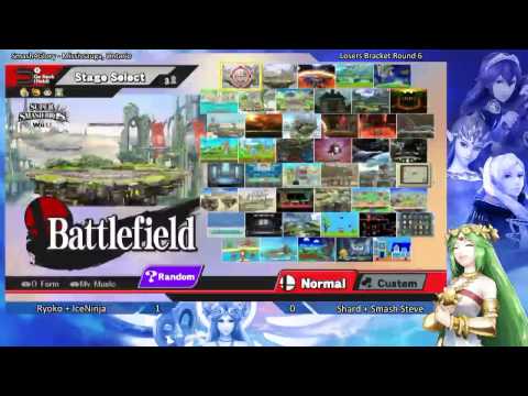 Smash 4 Glory - Ryoko+Iceninja vs Shard+SmashSteve - Losers Semis