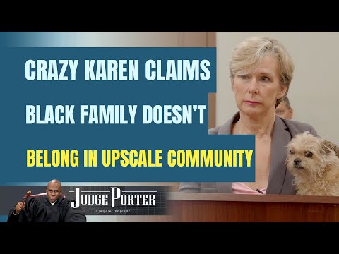 Crazy Karen Claims Black Family Should Not Belong in Nice Neighborhood.