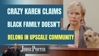 Crazy Karen Claims Black Family Should Not Belong in Nice Neighborhood.