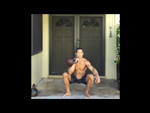 Day 212 FitPro Hawaii Vlog - 24 & 32 kg. Kettlebell Thruster + Snatch - December 12, 2020