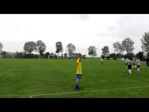 Corner goal Gino tijdens DOB D1 - BVV D3 5-3