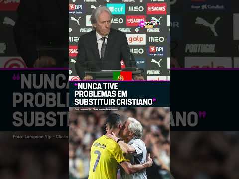 TUDO CERTO ENTRE CRISTIANO RONALDO E JORGE JESUS! 🤝🇵🇹 #shorts
