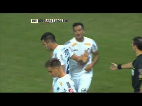 Gol de Mansilla. Quilmes 1 - Arsenal 0. Fecha 10. Primera División 2016