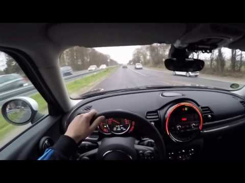 Mini Cooper S Clubman POV German Autobahn