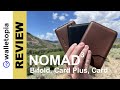 NOMAD, NOMAD, NOMAD new Bifold, Card Plus and Card wallets!