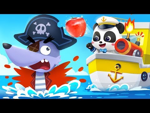 Little Captain Vs Big Bad Wolf | Nursery Rhymes | Kids Songs | Kids Cartoon | Jobs Song | BabyBus Video
