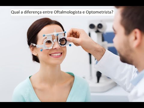 What is the difference between an ophthalmologist and an optometrist?