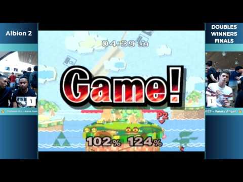 Albion 2 - Doubles Winners Finals - Professor Pro + Alpha Dash vs R23 + Vanity Angel - Melee