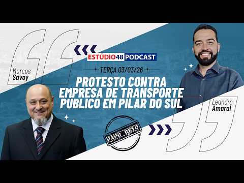 Papo Reto - Protesto contra Empresa de Transporte Público em Pilar do Sul
