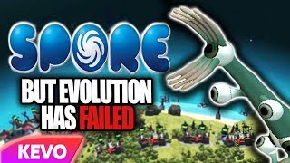 Spore but evolution has failed