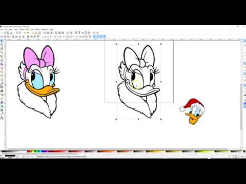 8  Inkscape images with "pieces" not tracing properly. Using the Fill/Paintbucket to correct it