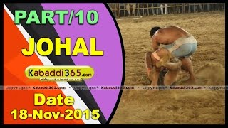 (1) Johal ( Jalandhar) Kabaddi Tournament 18 Nov 2015