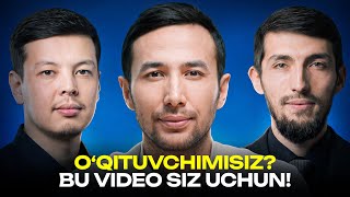 Daromadli ustoz bo‘lish yo‘li: Pedagog Podcast | Aziz Rahimov