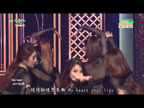 【中字】寶兒BoA(보아) - Kiss My Lips @ Music Bank (回歸舞台)