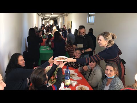 «Pranzo d'amore» di Natale per le detenute di Rebibbia, con chef stellati e vip