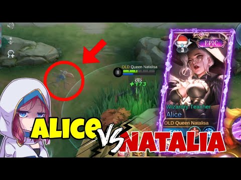 Natalia's hero gets frustrated and can't get close to Alice