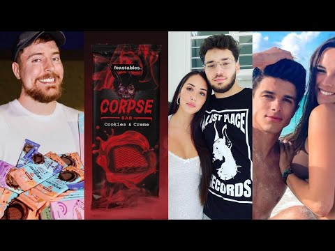 MrBeast Feastables Corpse Bar, Adin Ross, Brent Rivera Trip is...