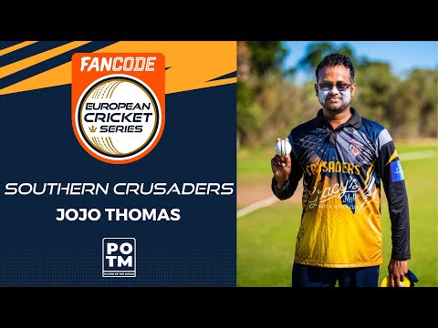 POTM: J.Thomas - Match 37 - SWU vs SOC | Highlights | FanCode ECS Malta, 2022 Day 10 | ECS22.663