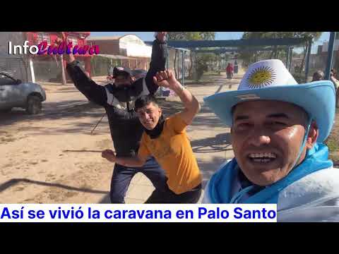 Argentina a cuartos. Caravana en Palo Santo Formosa 